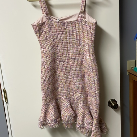 NWT Likely tweed ruffle dress - Picture 6 of 6